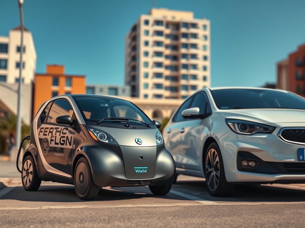 E-Auto Kleinwagen vs. Verbrenner