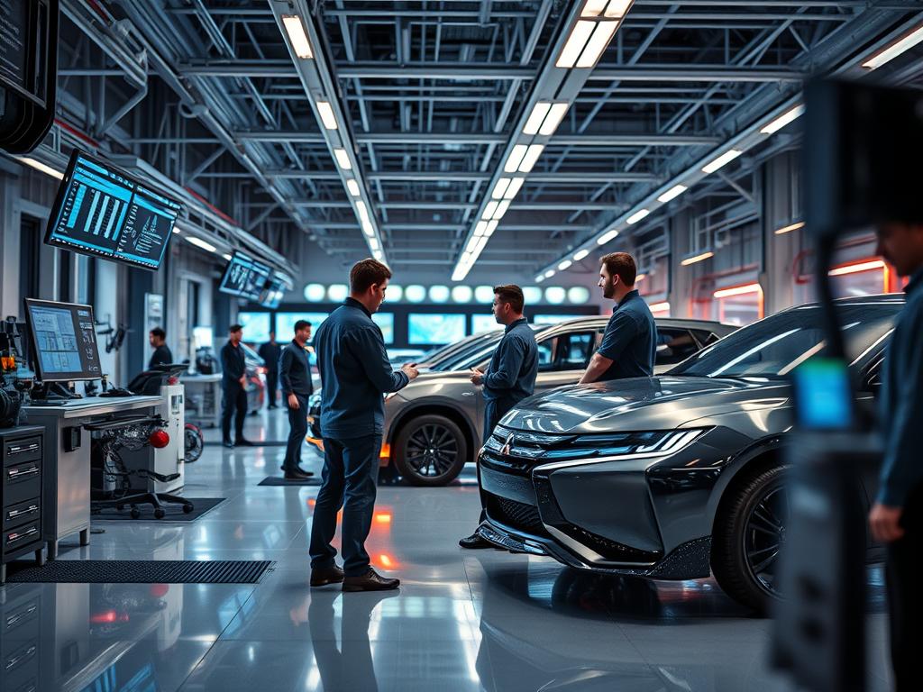 Forschung und Entwicklung bei Mitsubishi