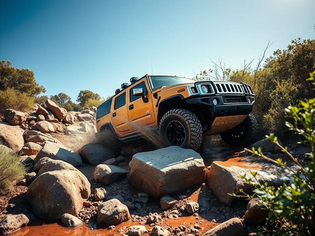 Hummer Offroad-Fähigkeiten