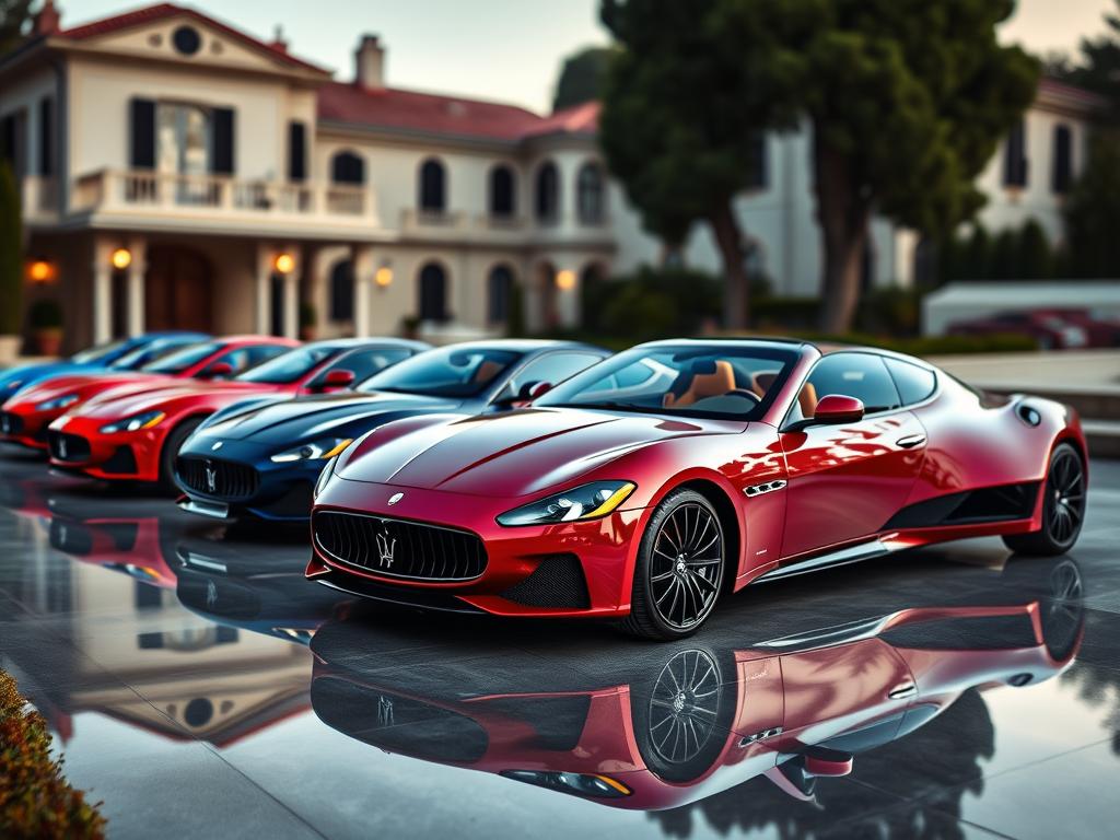 Maserati-Modellvergleich