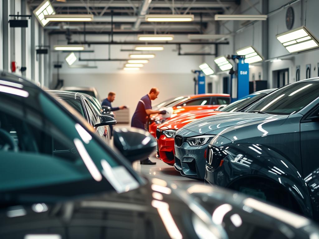 Professionelle Autoaufbereitung