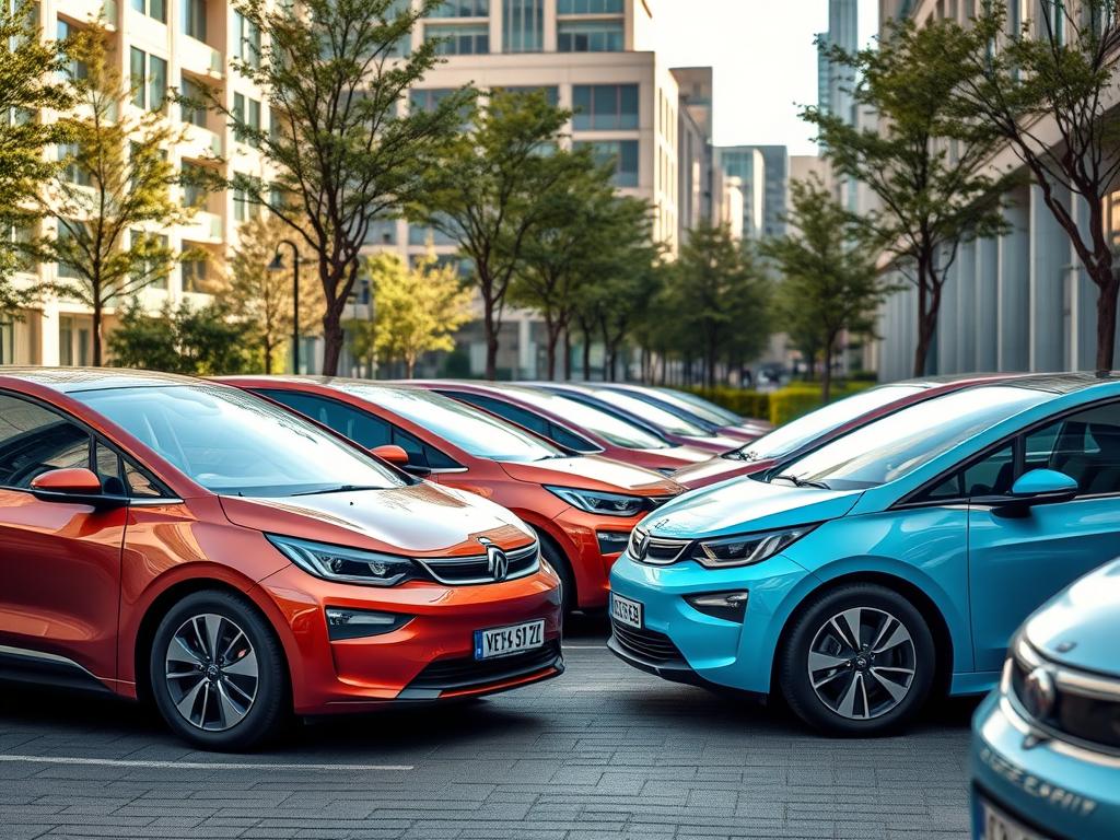 elektrische Stadtautos