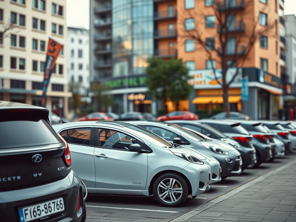 elektrische Stadtautos