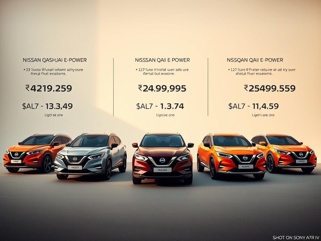 Nissan Qashqai E-Power Preisübersicht