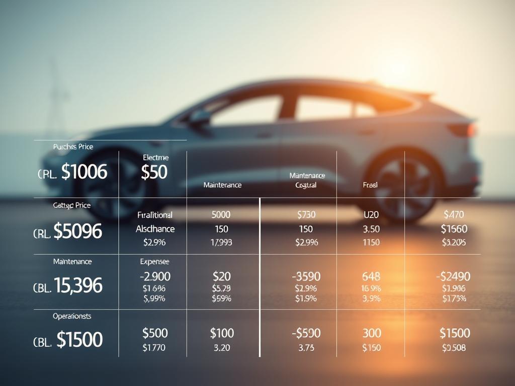 Tarifvergleich Kostenstruktur Elektroauto