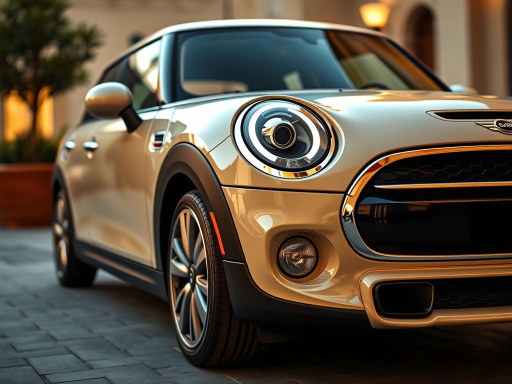 Mini Cooper Beige