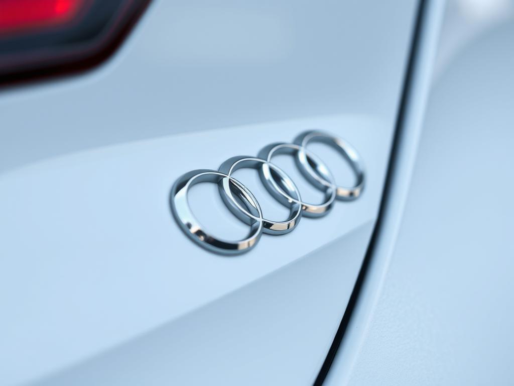 Audi Modellkennzeichnung B-Säule Audi Modellkennzeichnung B-Säule