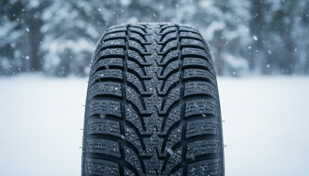 Winterreifen Profil und Grip bei Schnee