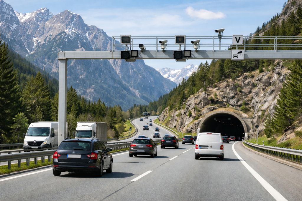 Non-Stop über die Alpen