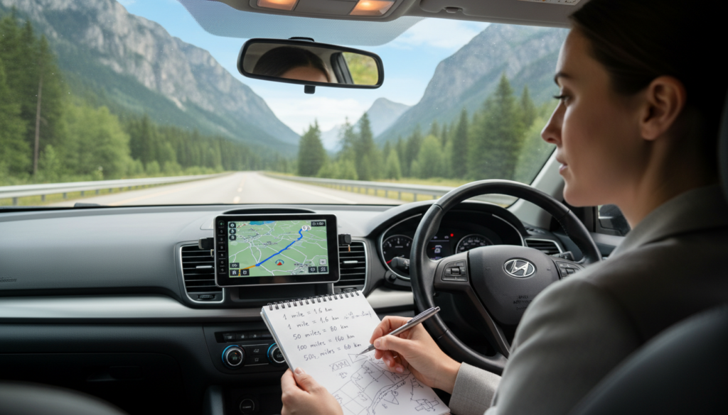 Praktische Tipps für Fahren mit Meilenangabe