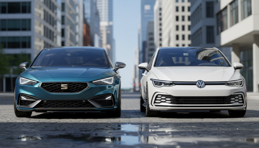 Vergleich Seat Leon VW Golf