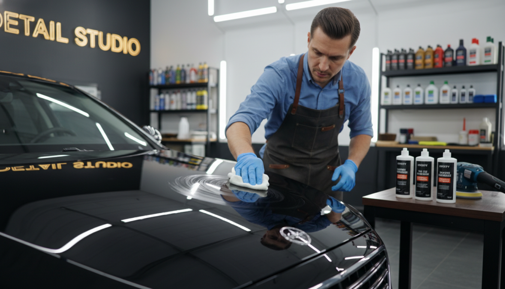 Kratzer entfernen Auto