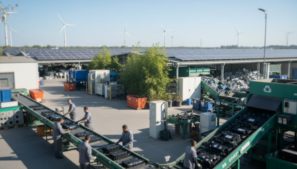 Umweltaspekte und Ressourcenrückgewinnung