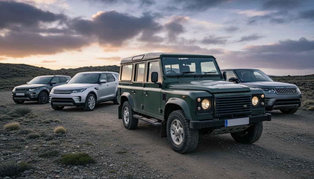 Defender Vergleich Land Rover Modelle