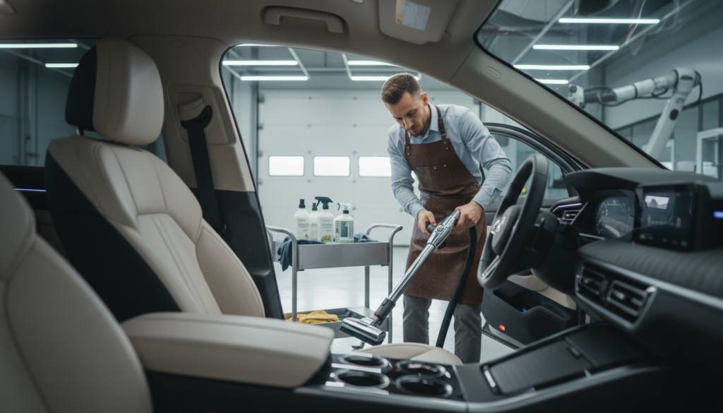 Autoinnenreinigung