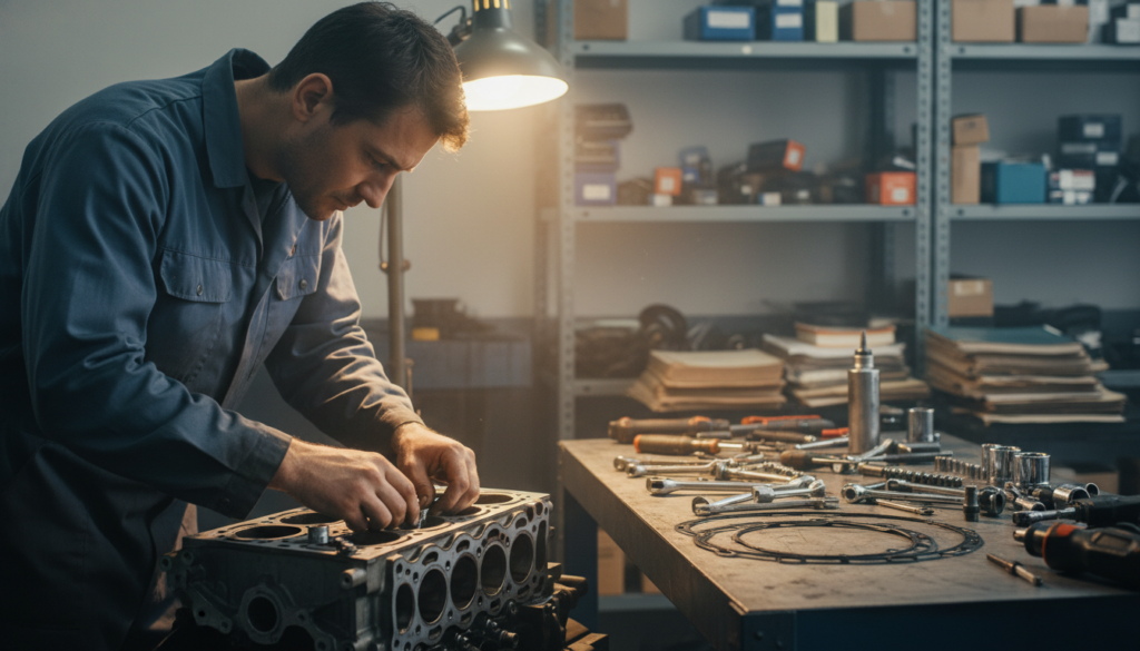Reparaturprozess Zylinderkopfdichtung