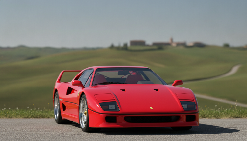 Design und Historie des Ferrari F40