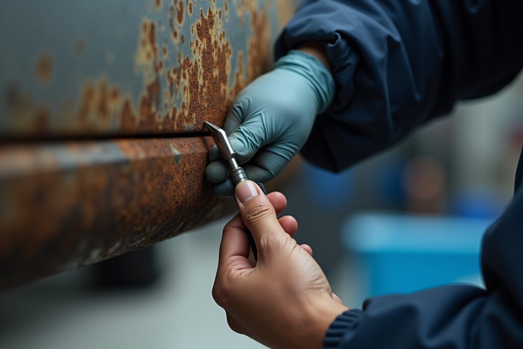 rost am auto entfernen-Titel